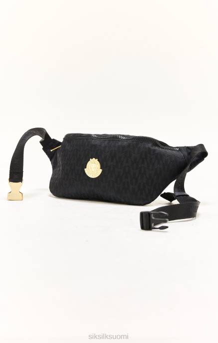 SikSilk x messi musta pussi sukupuolineutraali 6LR8619 laukku