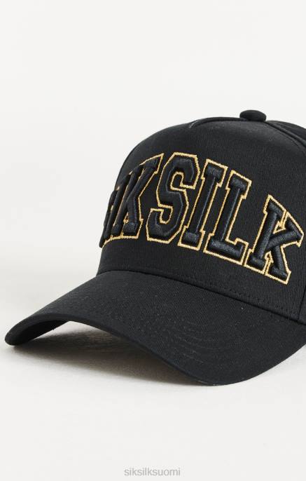 SikSilk musta korkki sukupuolineutraali 6LR8238 lisävaruste