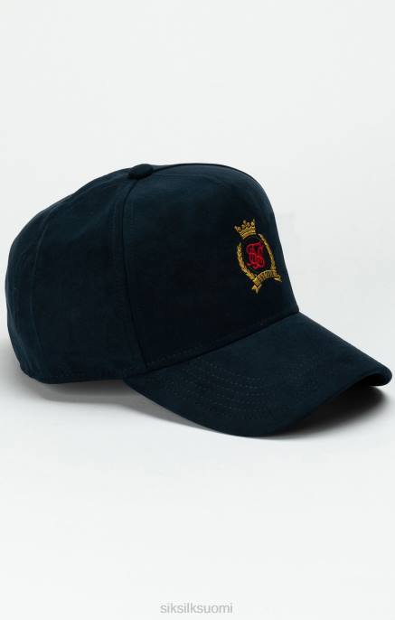 SikSilk navy crest trucker lippis sukupuolineutraali 6LR8235 lisävaruste