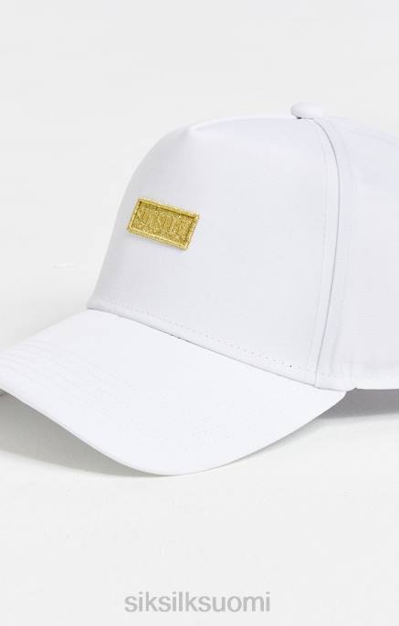 SikSilk valkoinen infinity nylon trucker lippis sukupuolineutraali 6LR8243 lisävaruste