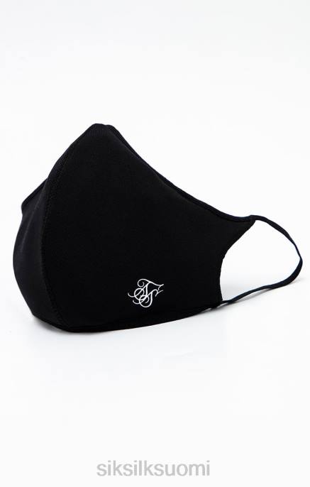 SikSilk musta pakkaus, jossa 3 kasvovoidetta sukupuolineutraali 6LR8239 lisävaruste