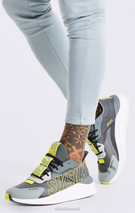 SikSilk harmaa mako suorituskyky juoksulenkki miehet 6LR822 jalkineet