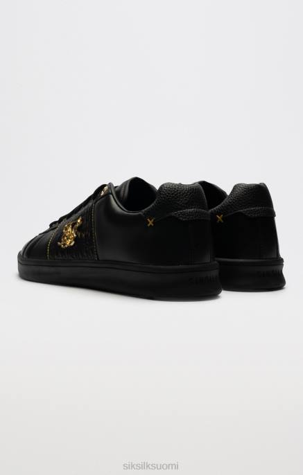 SikSilk musta kimi piiri miehet 6LR82 jalkineet