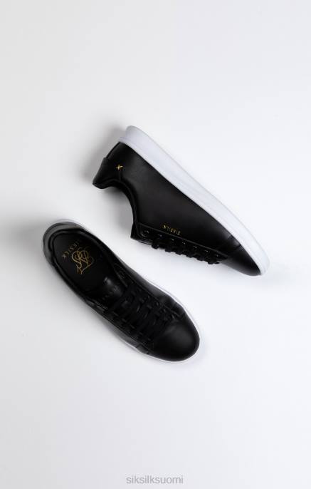 SikSilk musta matalavarttainen rento tennari miehet 6LR817 jalkineet