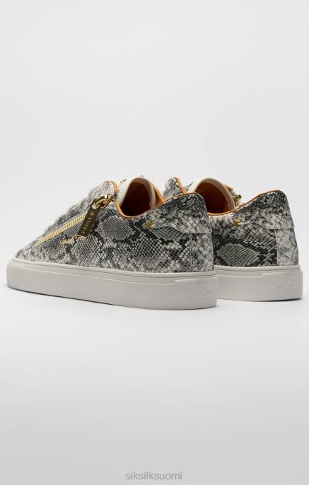 SikSilk valkoinen kirkie käärmeennahka vaikutus miehet 6LR816 jalkineet