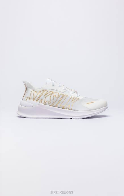 SikSilk valkoinen mako suorituskyky juoksulenkki miehet 6LR820 jalkineet