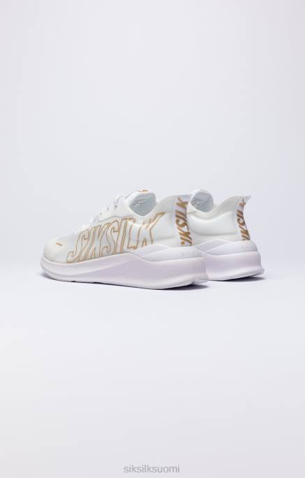 SikSilk valkoinen mako suorituskyky juoksulenkki miehet 6LR820 jalkineet