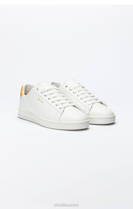 SikSilk valkoinen matalavarttainen rento tennari miehet 6LR821 jalkineet