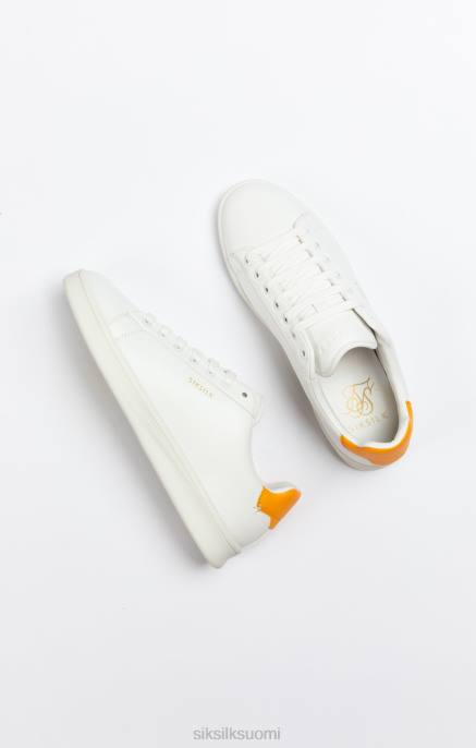 SikSilk valkoinen matalavarttainen rento tennari miehet 6LR821 jalkineet