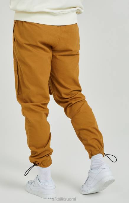 SikSilk tan ripstop cargo housut miehet 6LR8513 vaatteet