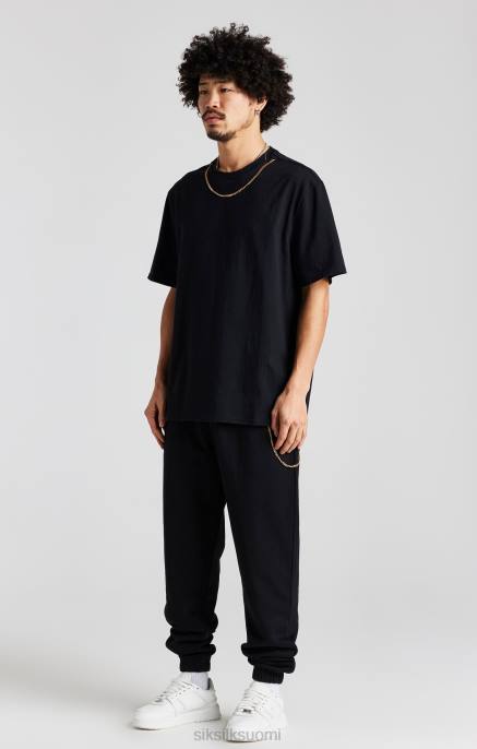 SikSilk musta ketjulenkki miehet 6LR8533 vaatteet