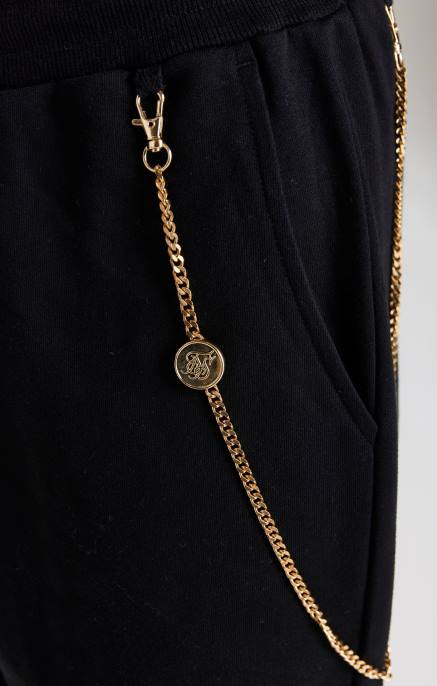 SikSilk musta ketjulenkki miehet 6LR8533 vaatteet