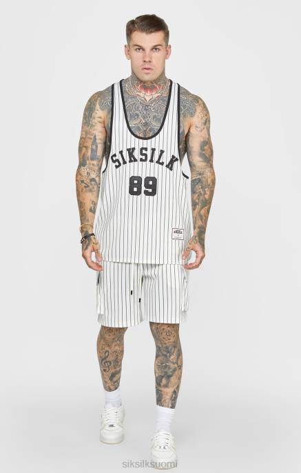 SikSilk ecru vuosipäivä koripallo lasti lyhyt miehet 6LR8568 vaatteet