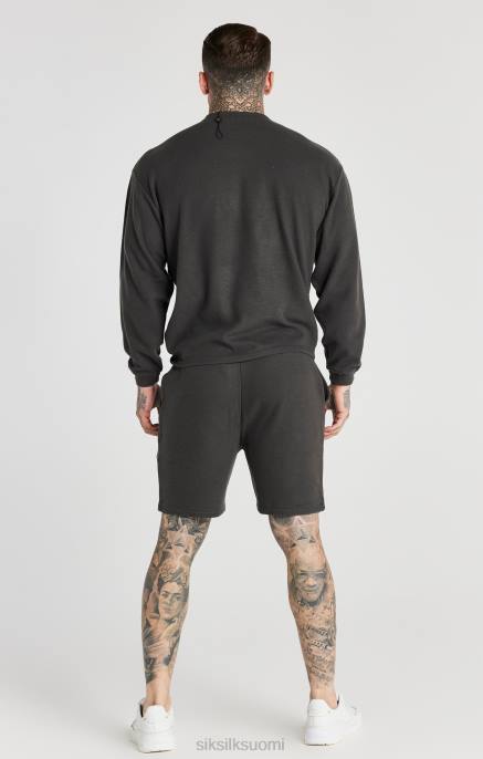 SikSilk harmaa kylkiluun rento lyhyt miehet 6LR8599 vaatteet