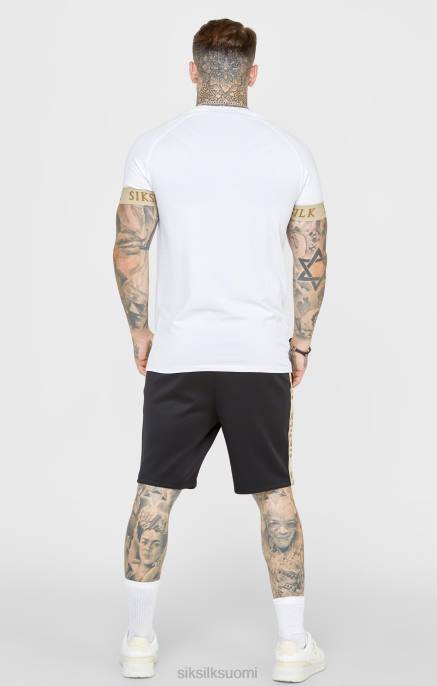 SikSilk musta harja lyhyt miehet 6LR8577 vaatteet