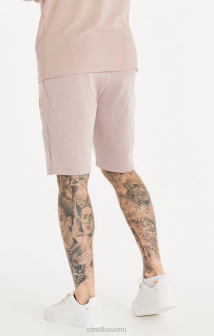 SikSilk pinkki pesty kuvioitu lyhyt miehet 6LR8572 vaatteet