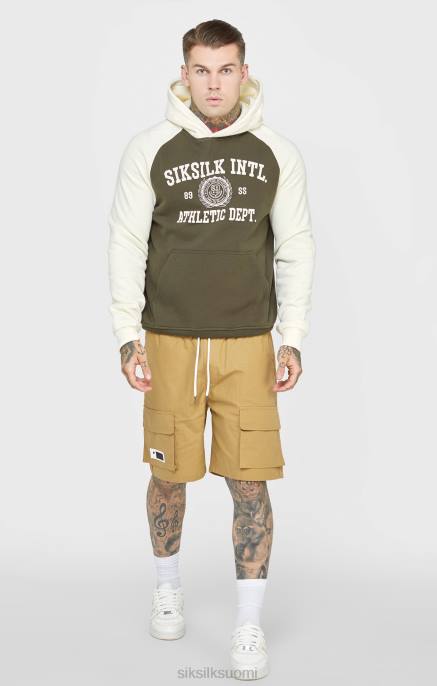 SikSilk tan ripstop cargo short miehet 6LR8585 vaatteet