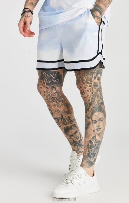 SikSilk valkoinen teipattu smart short miehet 6LR8596 vaatteet