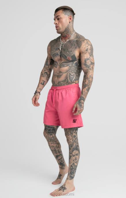 SikSilk vaaleanpunainen uintilyhyt miehet 6LR8616 vaatteet