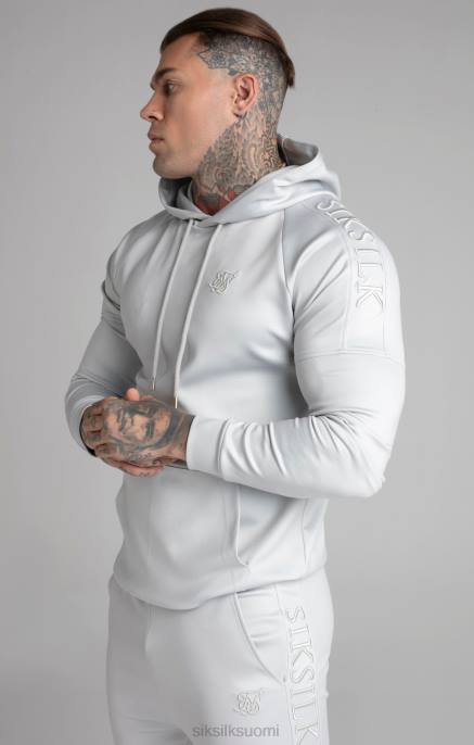 SikSilk harmaa paneelihuppari miehet 6LR8411 vaatteet