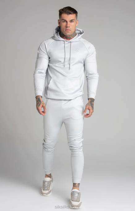 SikSilk harmaa paneelihuppari miehet 6LR8411 vaatteet