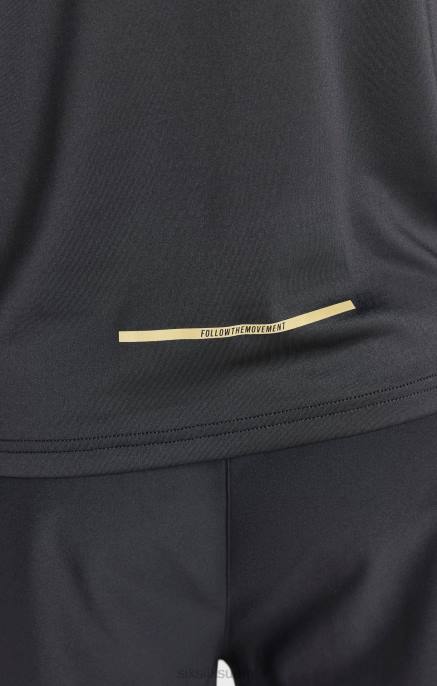 SikSilk musta urheiluvetoketju miehet 6LR8449 vaatteet