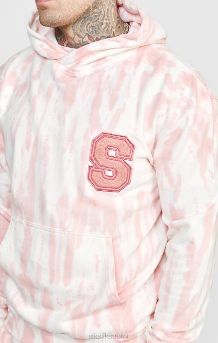 SikSilk pinkki solmiovärjäyshuppari miehet 6LR8421 vaatteet