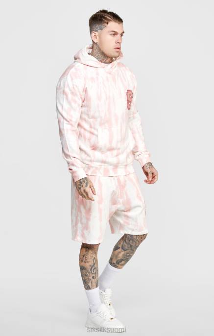 SikSilk pinkki solmiovärjäyshuppari miehet 6LR8421 vaatteet