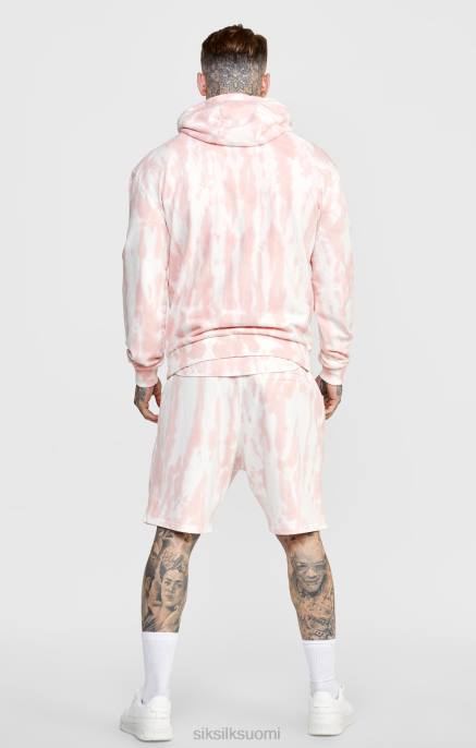 SikSilk pinkki solmiovärjäyshuppari miehet 6LR8421 vaatteet