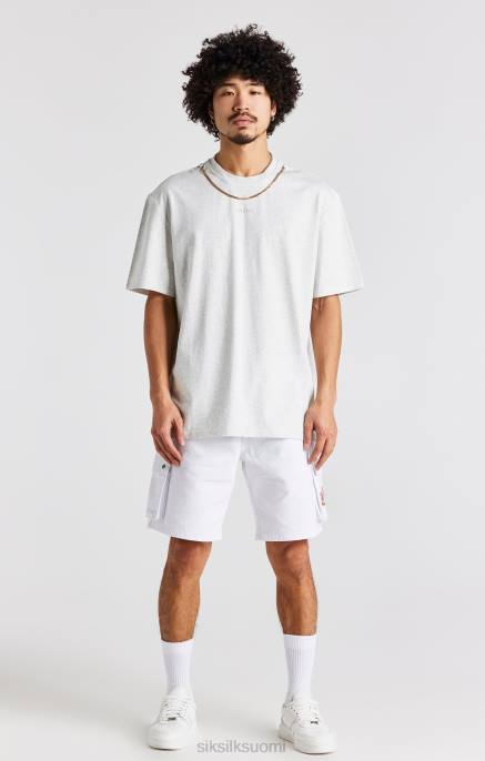 SikSilk lumimerteli ylisuuri ketjullinen t-paita miehet 6LR8388 vaatteet