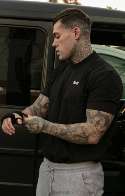 SikSilk rajoitettu erä akatemian t-paita miehet 6LR8401 vaatteet