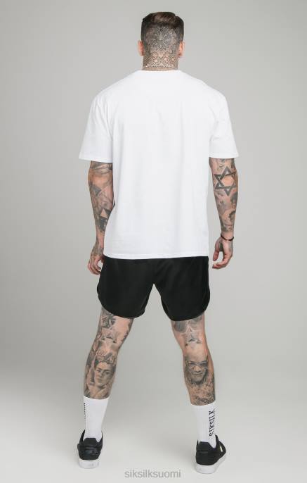 SikSilk valkoinen rento t-paita miehet 6LR8406 vaatteet