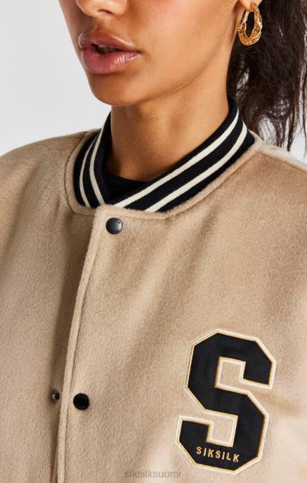 SikSilk ecru-juhlavuoden yliopistotakki miehet 6LR8486 vaatteet