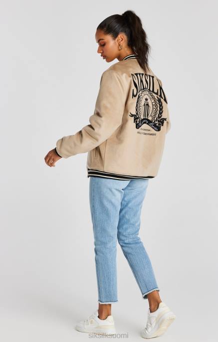 SikSilk ecru-juhlavuoden yliopistotakki miehet 6LR8486 vaatteet