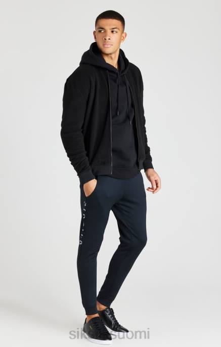SikSilk musta heijastava bomber-takki miehet 6LR8475 vaatteet
