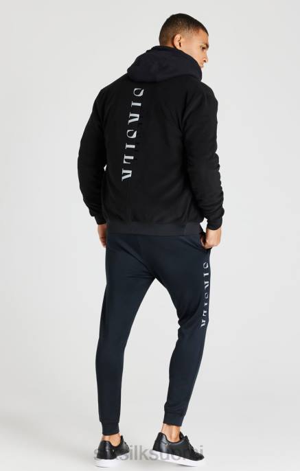 SikSilk musta heijastava bomber-takki miehet 6LR8475 vaatteet