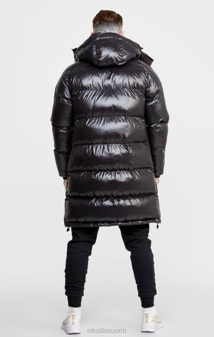 SikSilk musta manageri takki miehet 6LR8497 vaatteet