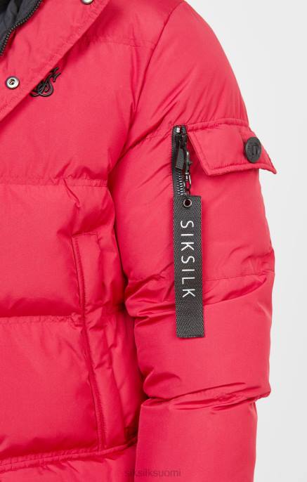 SikSilk punainen arktinen parka miehet 6LR8470 vaatteet