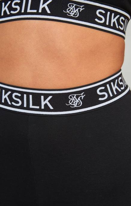 SikSilk musta Essential Tape Bralette naiset 6LR831 vaatteet