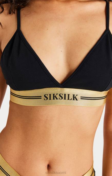 SikSilk musta kolmio rannerengas naiset 6LR8206 vaatteet