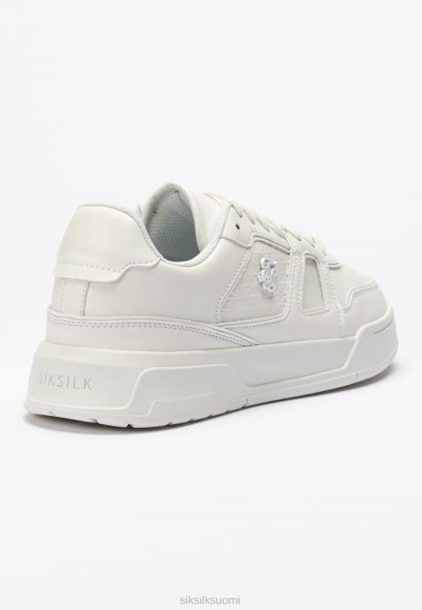 SikSilk luonnonvalkoinen low top court trainer naiset 6LR8268 jalkineet