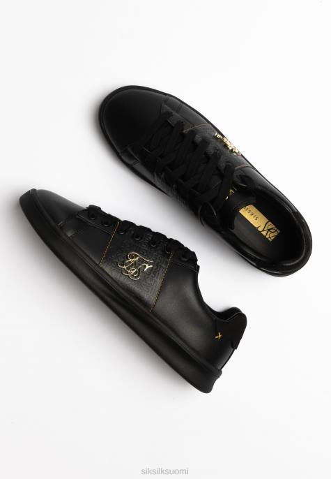 SikSilk musta kimi piiri naiset 6LR8264 jalkineet