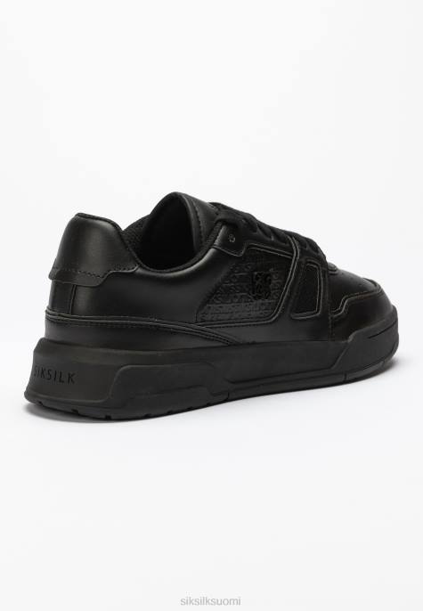 SikSilk musta low top court trainer naiset 6LR8263 jalkineet