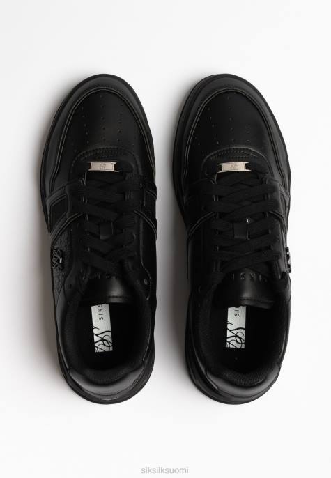 SikSilk musta low top court trainer naiset 6LR8263 jalkineet