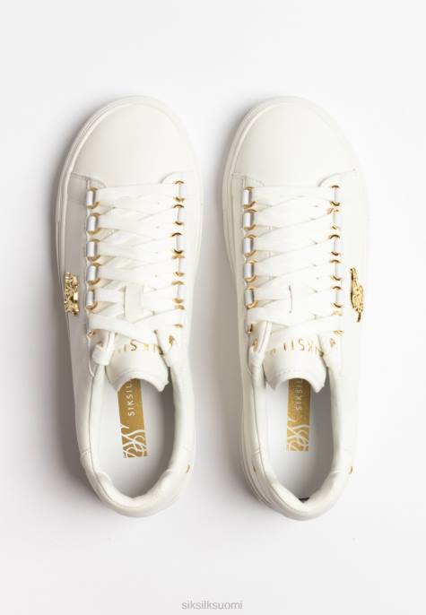 SikSilk valkoinen barra käärmeennahka vaikutus naiset 6LR8269 jalkineet