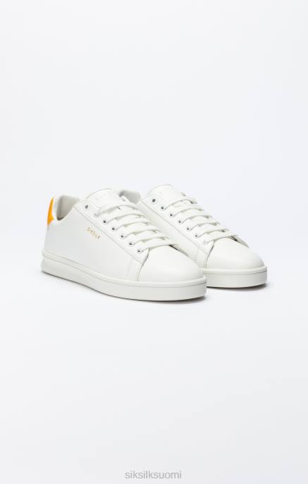 SikSilk valkoinen matalavarttainen rento tennari naiset 6LR8250 jalkineet