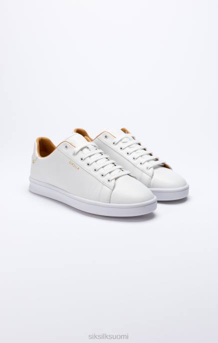 SikSilk valkoinen matalavarttainen rento tennari naiset 6LR8259 jalkineet