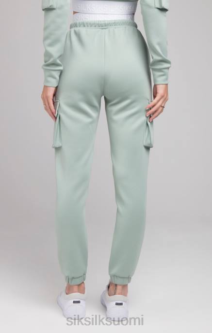 SikSilk cargo tape track -housut - salvia naiset 6LR8176 vaatteet