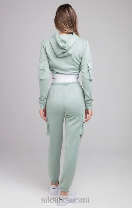 SikSilk cargo tape track -housut - salvia naiset 6LR8176 vaatteet