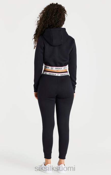 SikSilk mustat jumppahousut naiset 6LR8185 vaatteet